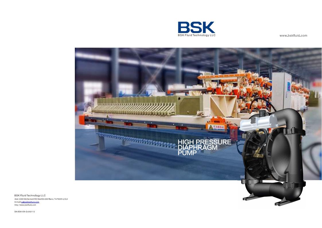 High Pressure Diaphragm Pump