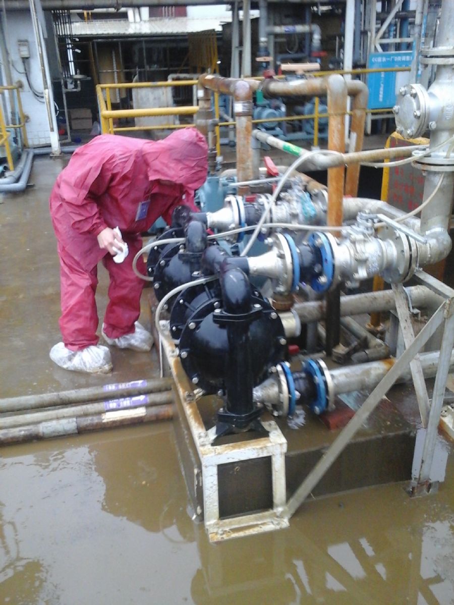 Sewage treatment - maintenance